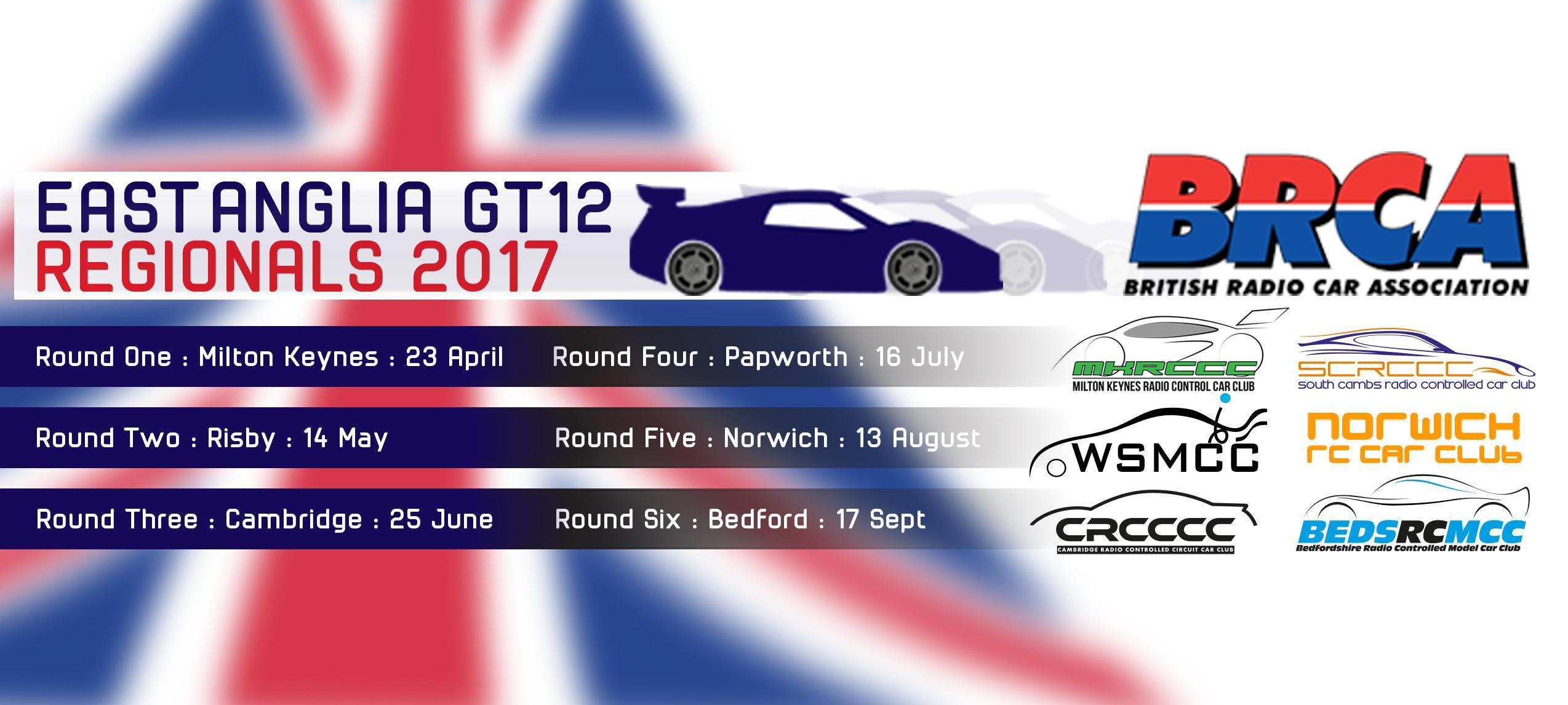 2017 East Anglian GT12 regionals - Round 6